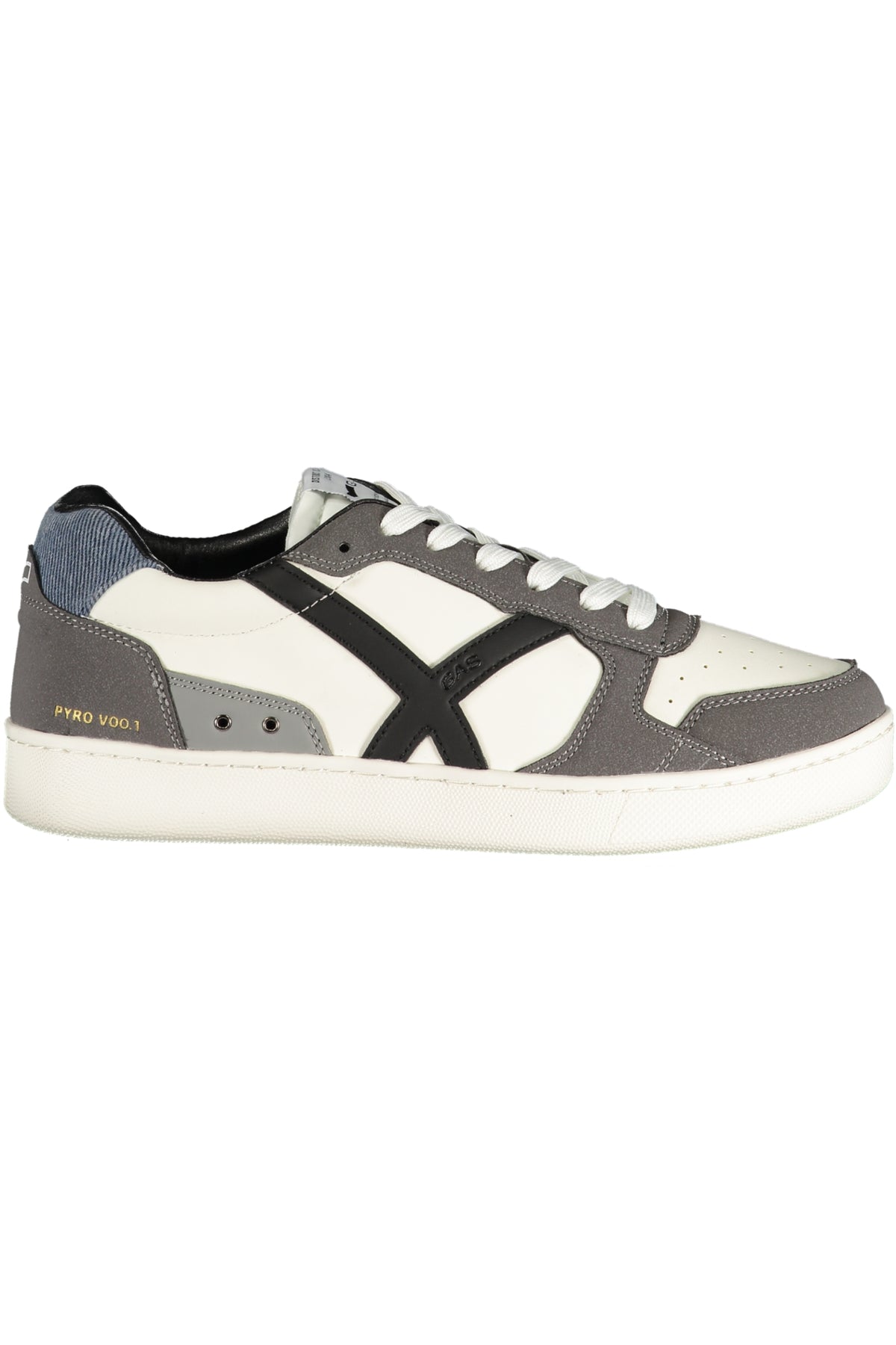 GAS MEN'S WHITE SPORTS FOOTWEAR