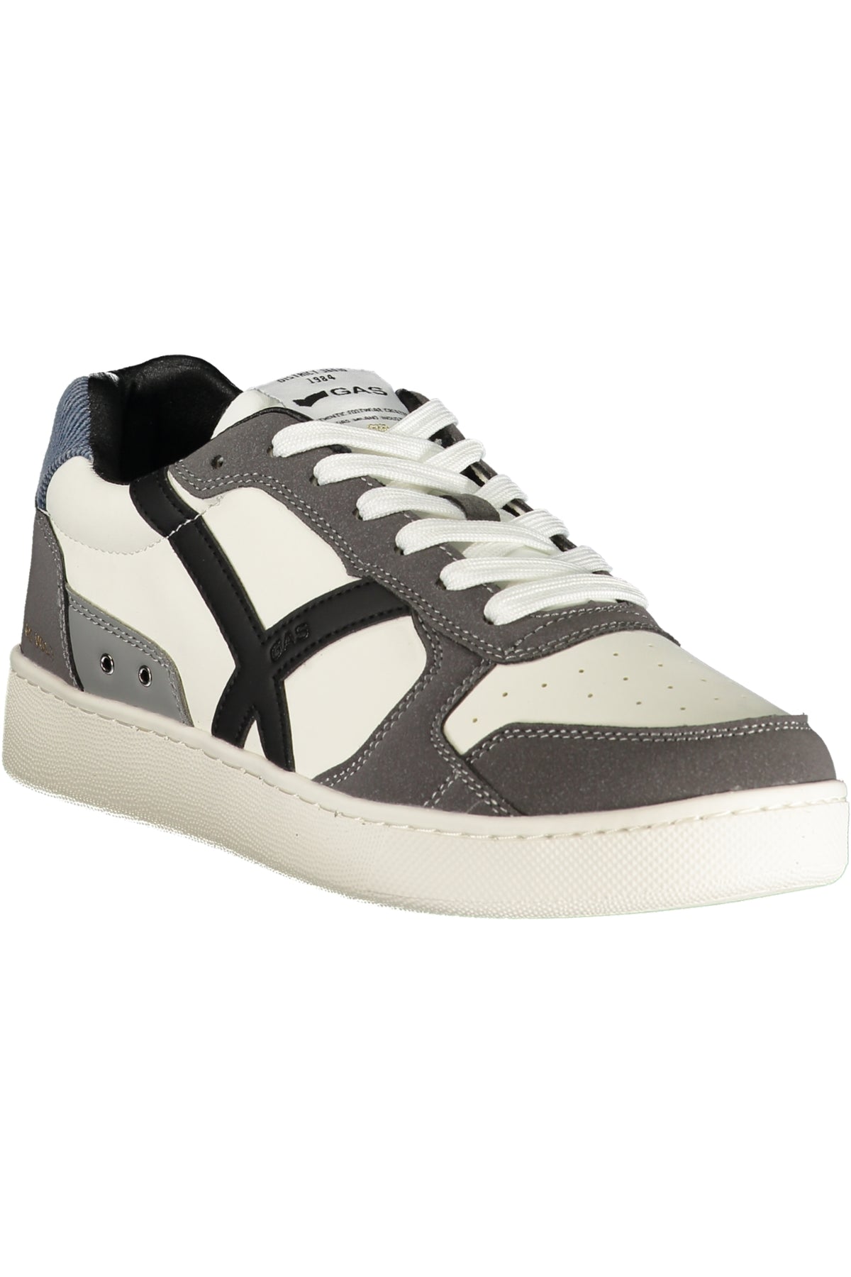 GAS MEN'S WHITE SPORTS FOOTWEAR