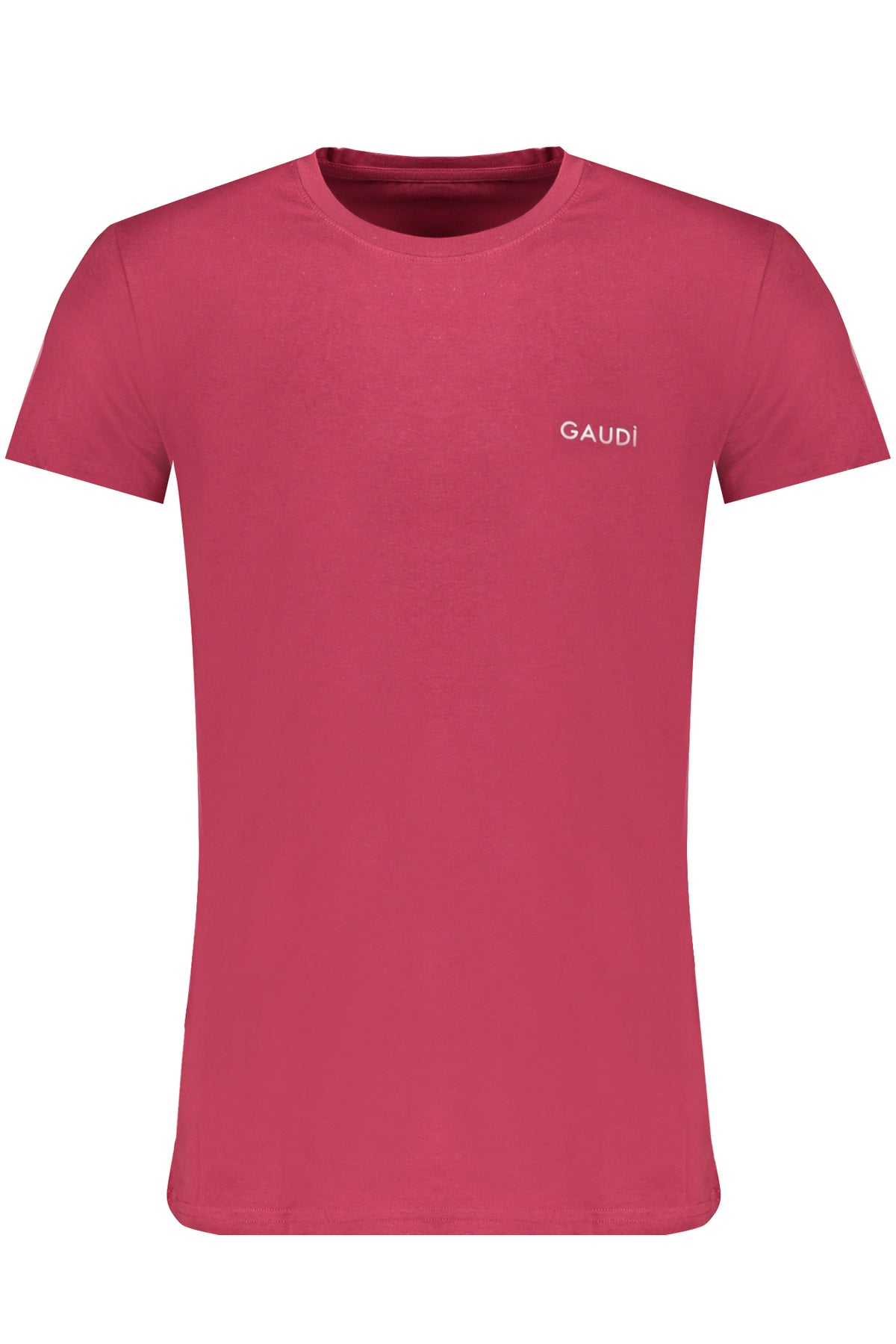 GAUDÌ MEN'S RED SHORT SLEEVE T-SHIRT