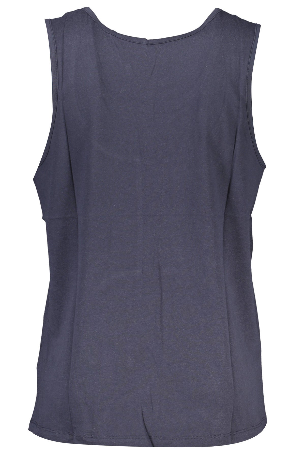 GIAN MARCO VENTURI MEN'S BLUE TANK TOP
