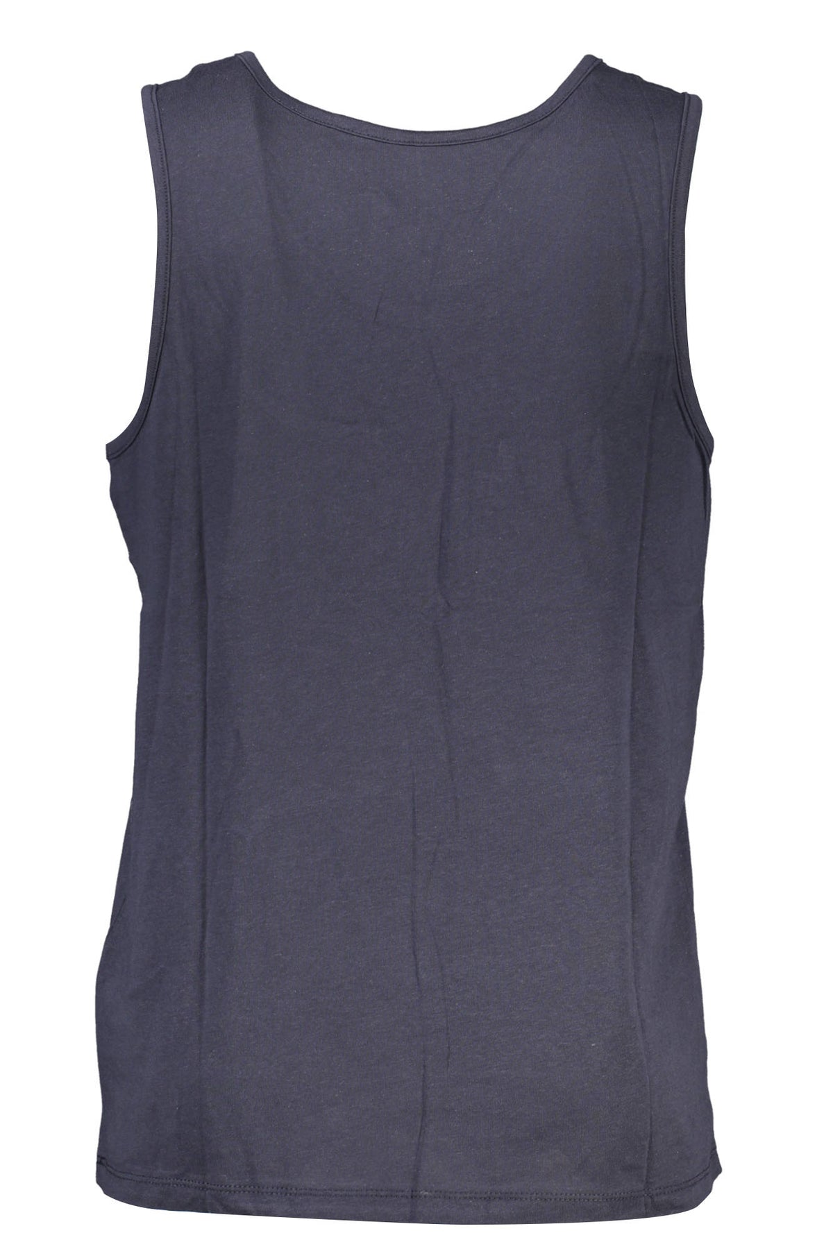 GIAN MARCO VENTURI MEN'S BLUE TANK TOP