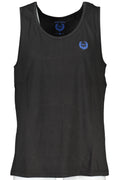 GIAN MARCO VENTURI MEN'S BLACK TANK TOP
