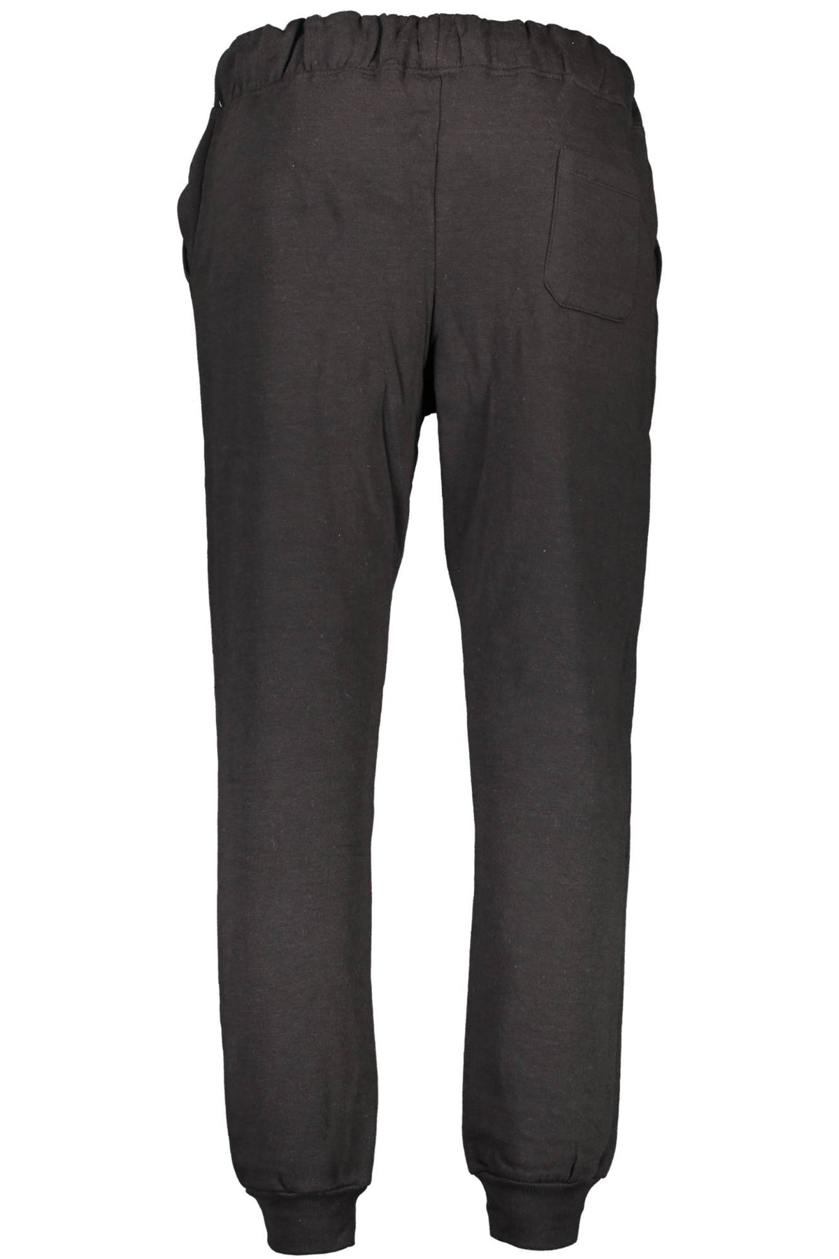 GIAN MARCO VENTURI BLACK MEN'S PANTS