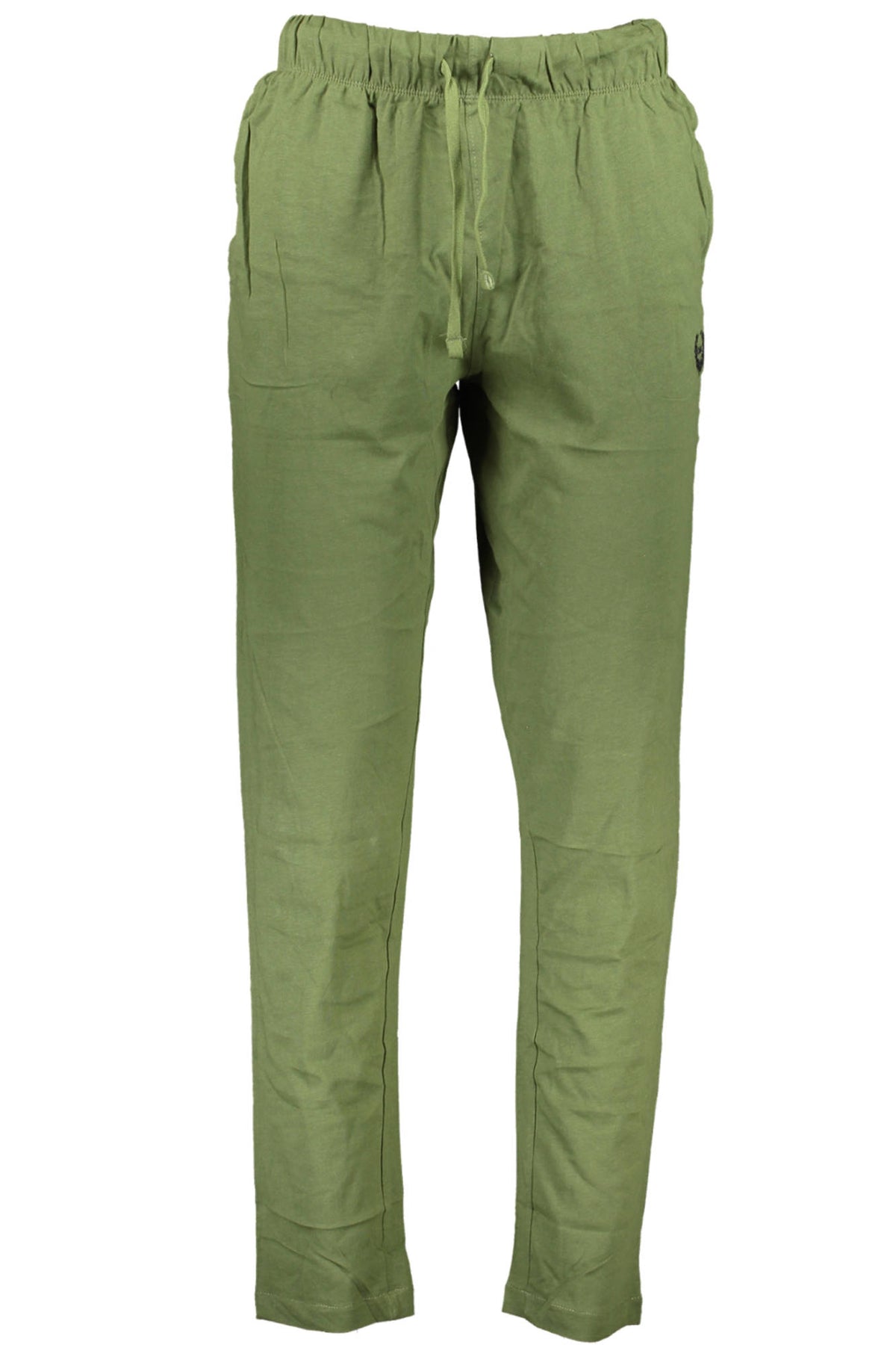 GIAN MARCO VENTURI MEN'S GREEN TROUSERS