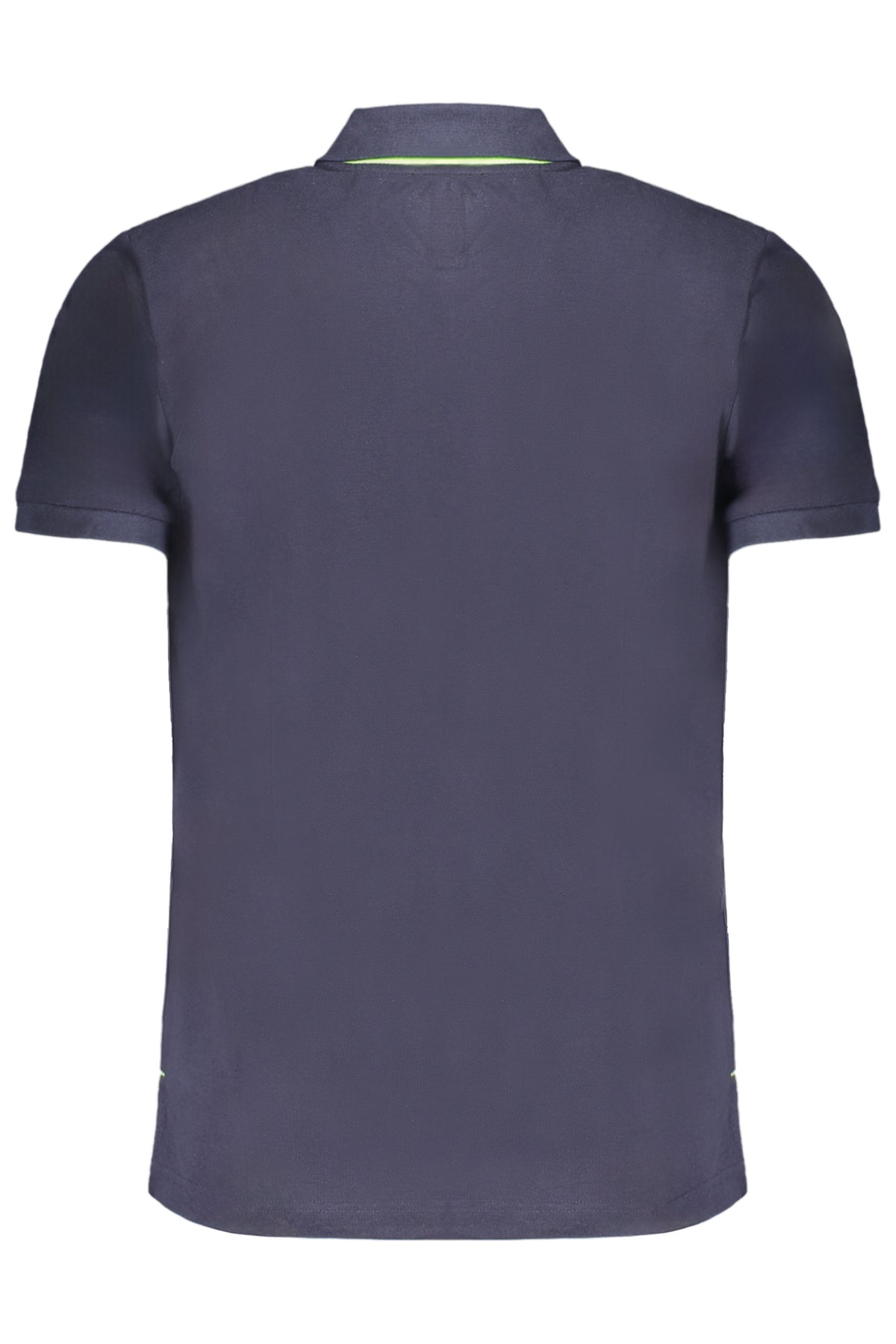 GIAN MARCO VENTURI MEN'S SHORT SLEEVED POLO SHIRT BLUE