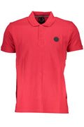 GIAN MARCO VENTURI MEN'S SHORT SLEEVE POLO SHIRT RED