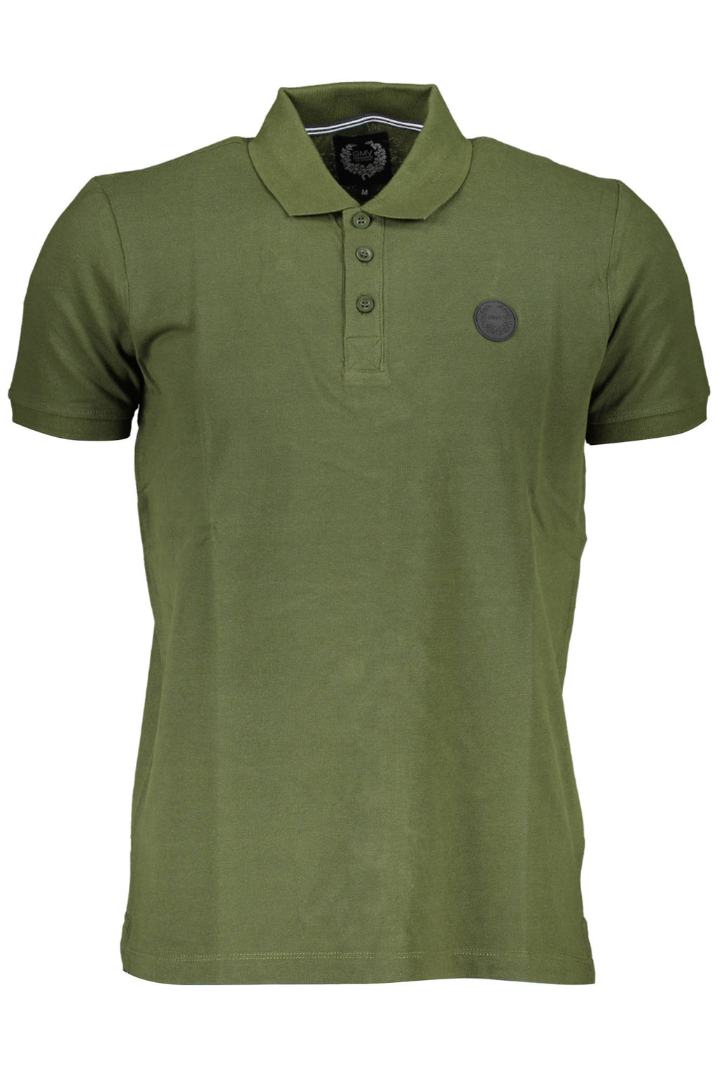 GIAN MARCO VENTURI MEN'S SHORT SLEEVE POLO GREEN