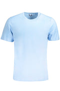 GIAN MARCO VENTURI MEN'S SHORT SLEEVED T-SHIRT BLUE