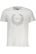GIAN MARCO VENTURI MEN'S SHORT SLEEVE T-SHIRT WHITE