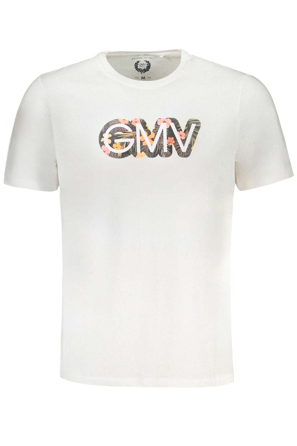 GIAN MARCO VENTURI MEN'S SHORT SLEEVED T-SHIRT WHITE