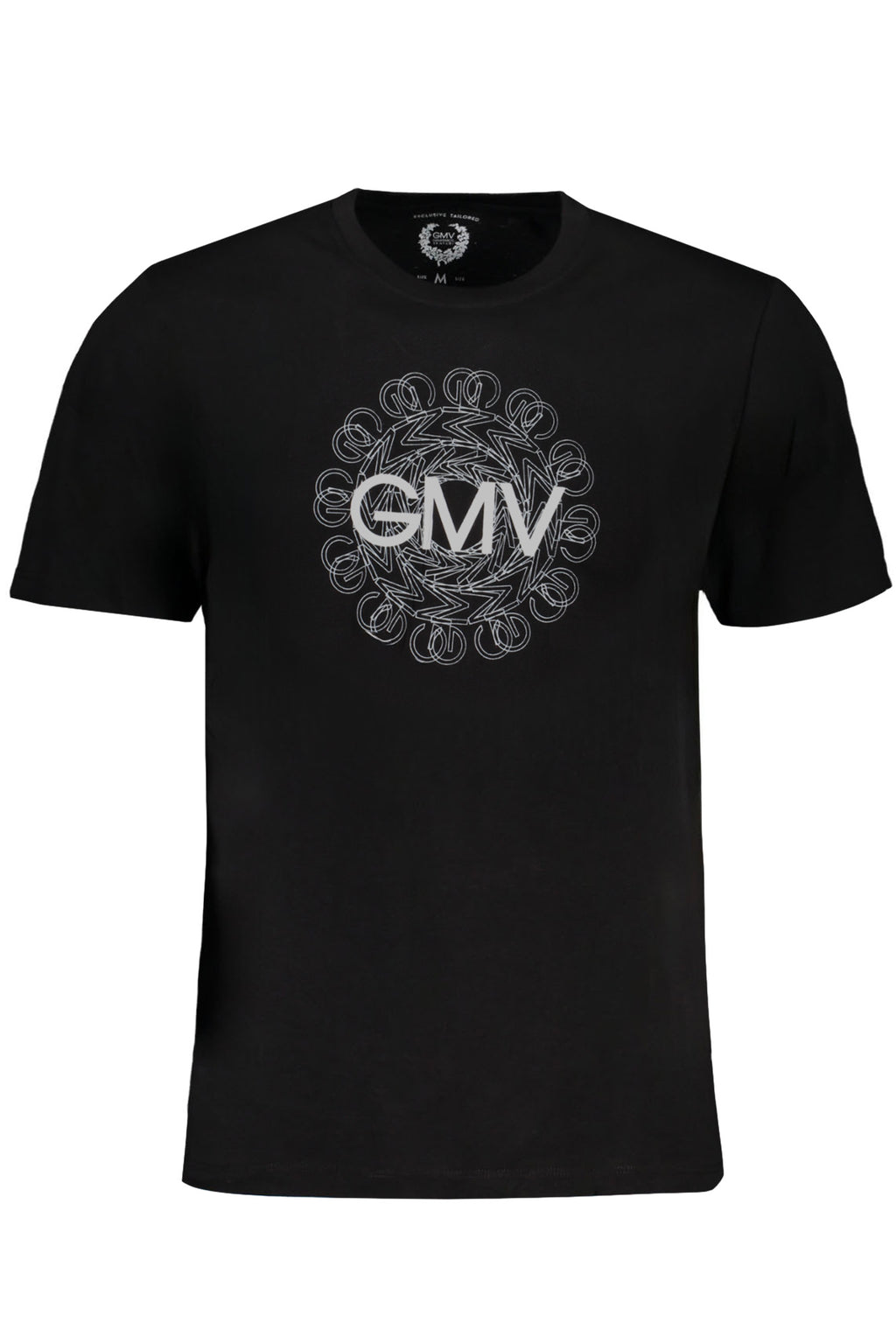 GIAN MARCO VENTURI MEN'S SHORT SLEEVE T-SHIRT BLACK