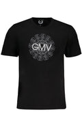 GIAN MARCO VENTURI MEN'S SHORT SLEEVE T-SHIRT BLACK