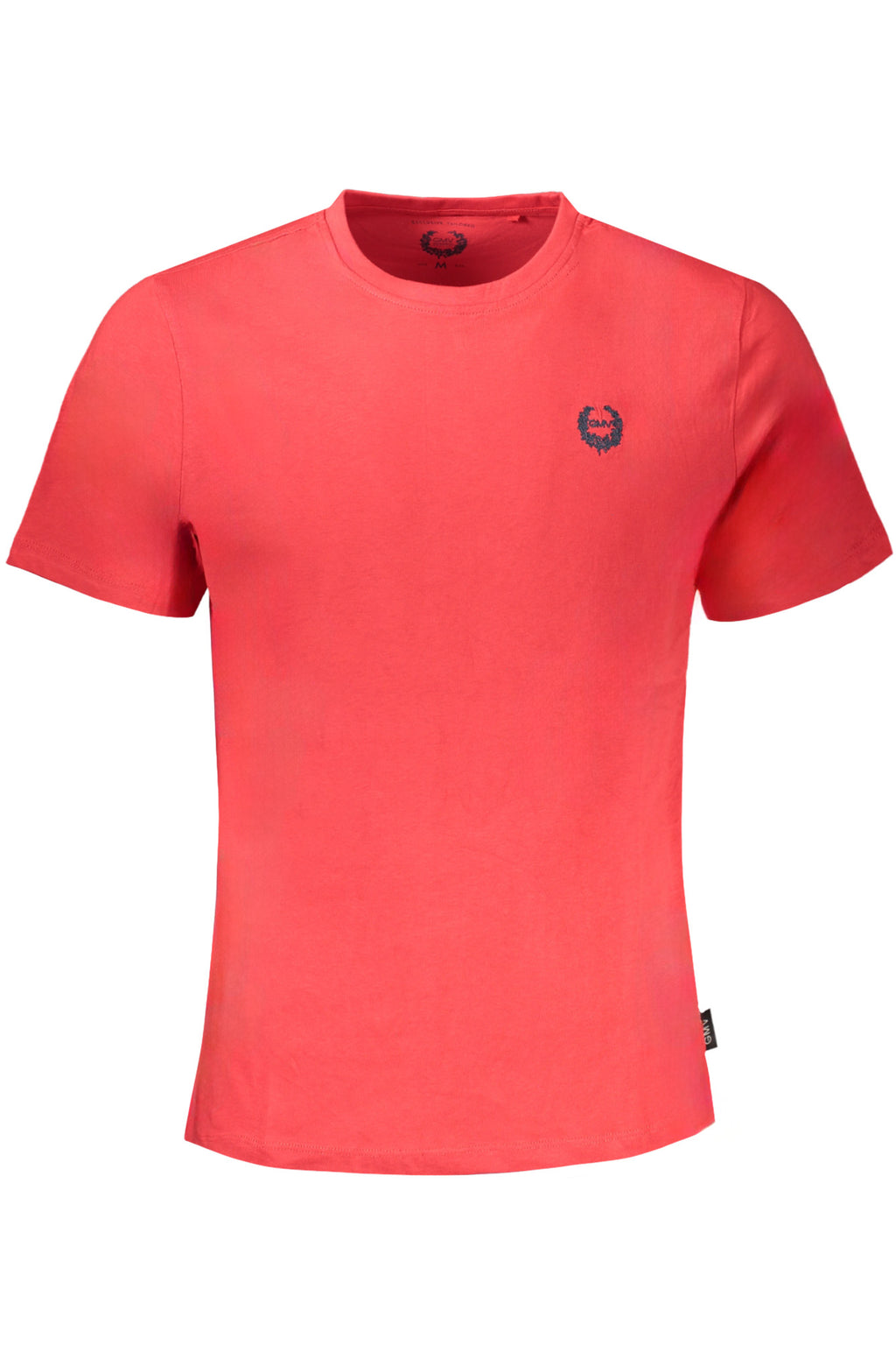 GIAN MARCO VENTURI MEN'S RED SHORT SLEEVE T-SHIRT