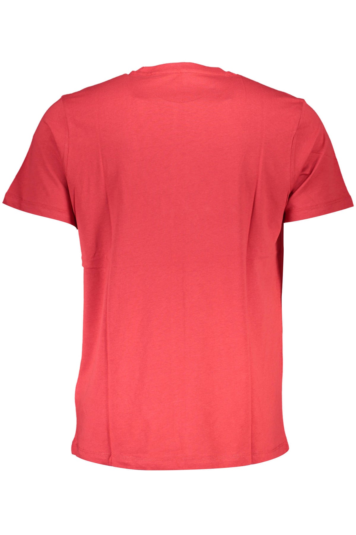 GIAN MARCO VENTURI MEN'S SHORT SLEEVE T-SHIRT RED