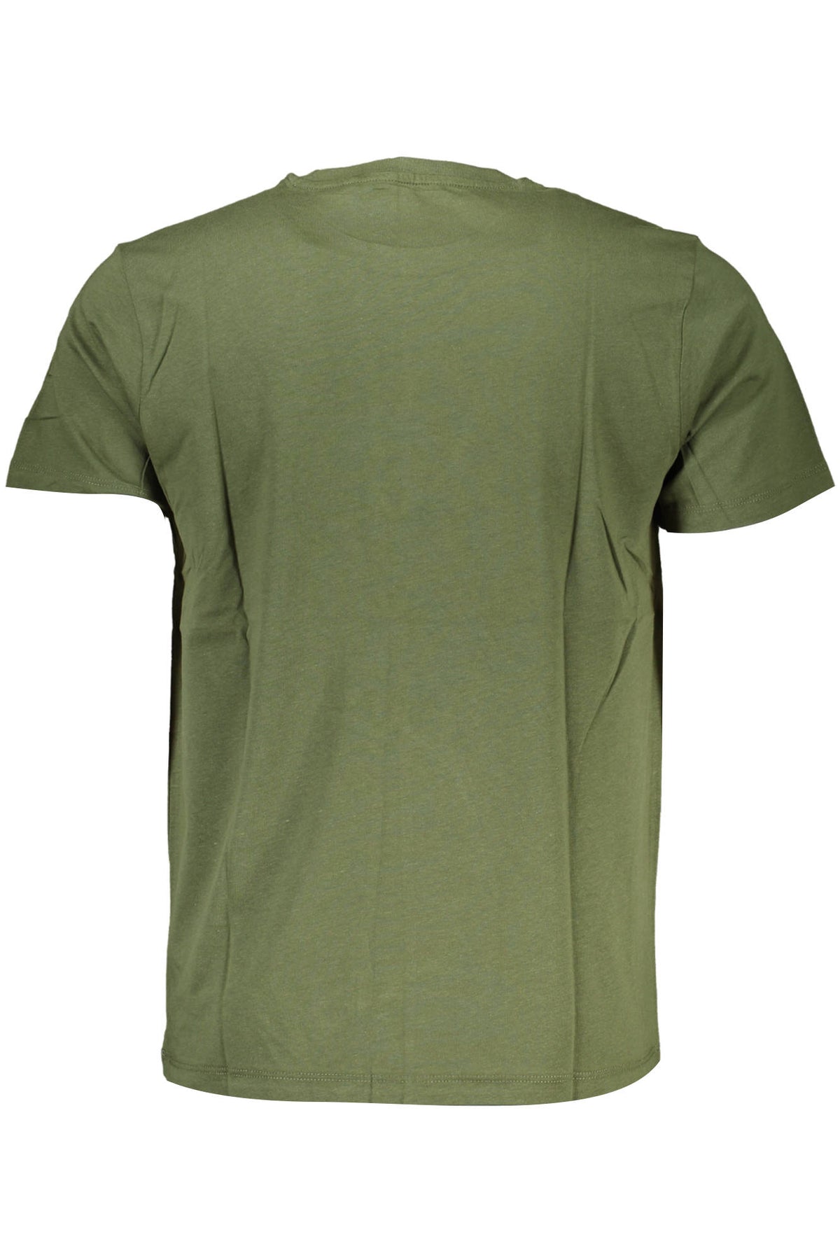 GIAN MARCO VENTURI MEN'S SHORT SLEEVED T-SHIRT GREEN
