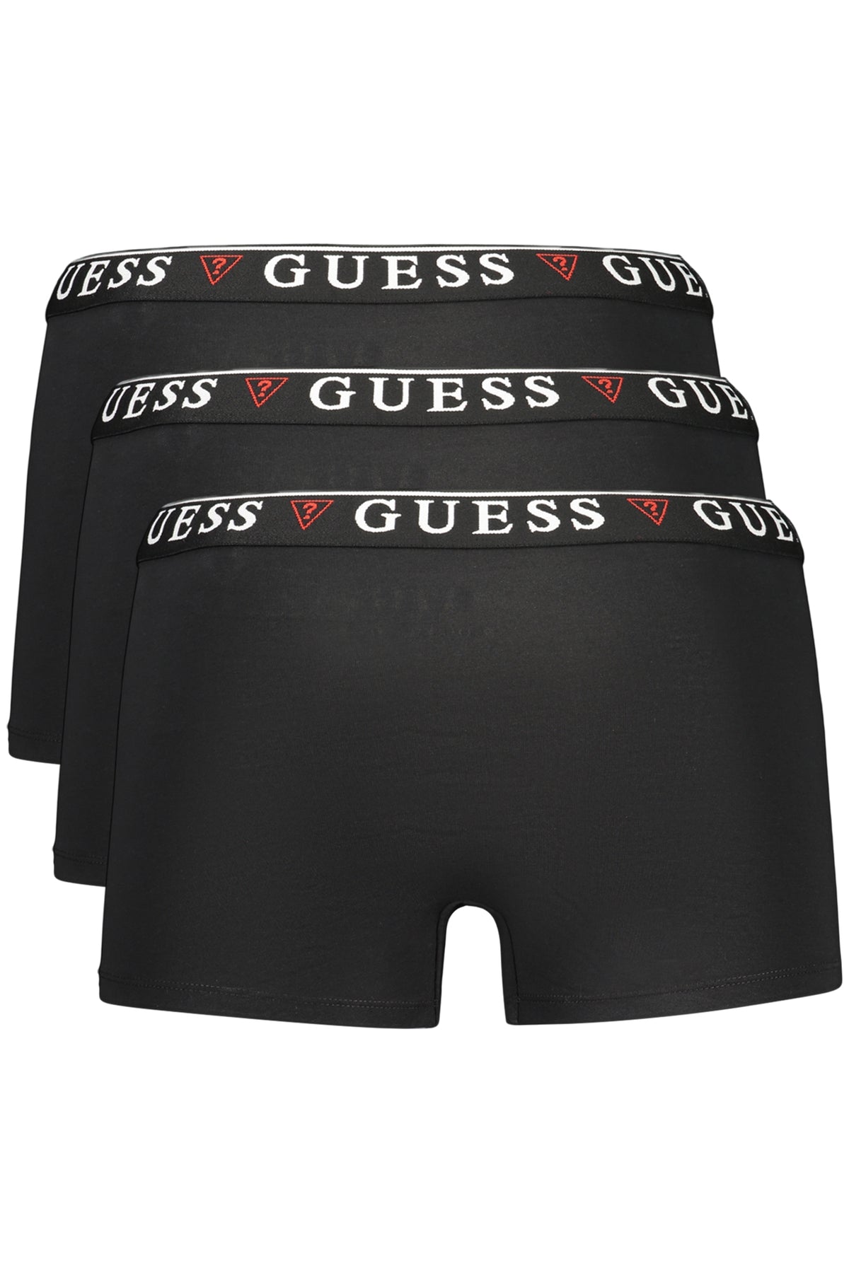 GUESS JEANS Men's Black Boxer Tri-Pack U97G01KCD31