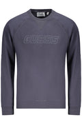 GUESS JEANS Men's Blue Zip-up Sweatshirt Z4YQ16KAIJ1