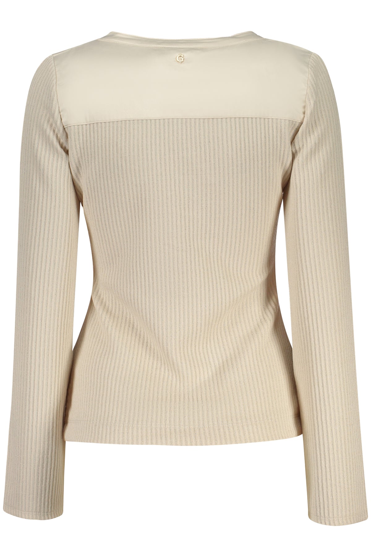 GUESS JEANS WOMEN'S BEIGE SWEATER