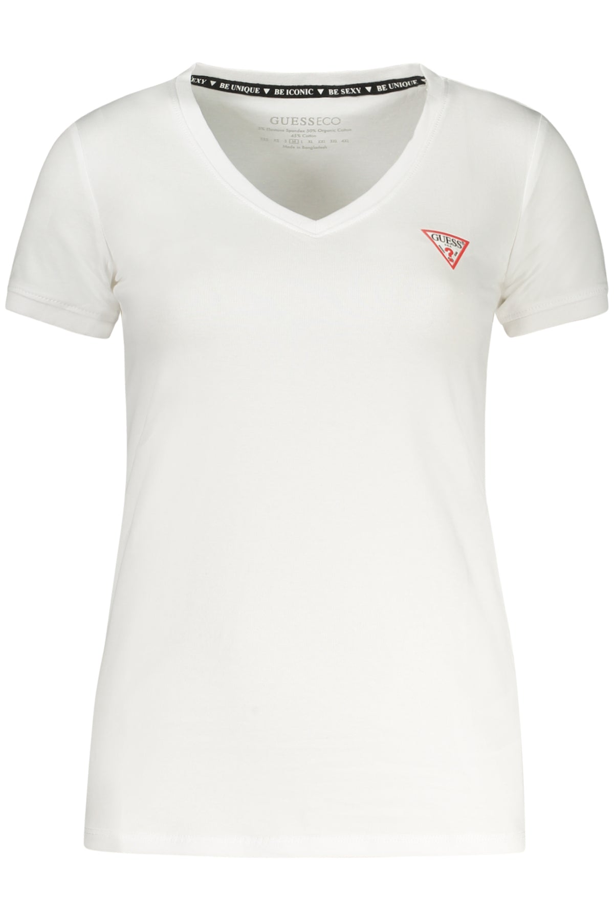 GUESS JEANS Short Sleeve T-shirt Women White W2YI45J1314
