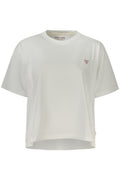 GUESS JEANS WOMEN'S SHORT-SLEEVE T-SHIRT WHITE