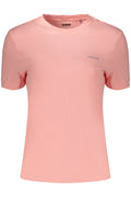 GUESS JEANS WOMEN'S SHORT SLEEVE T-SHIRT PINK