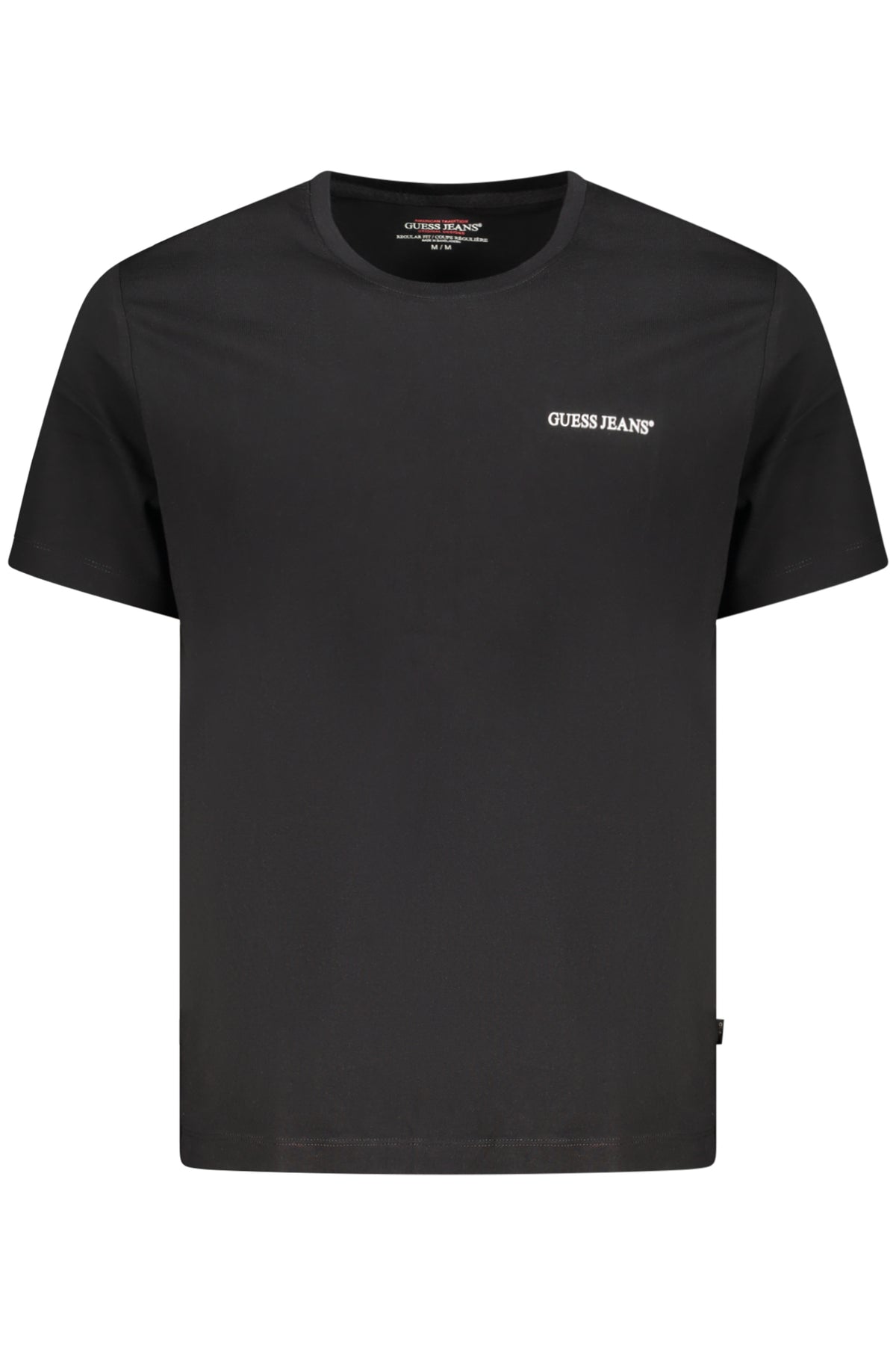 GUESS JEANS MEN'S SHORT-SLEEVED T-SHIRT BLACK