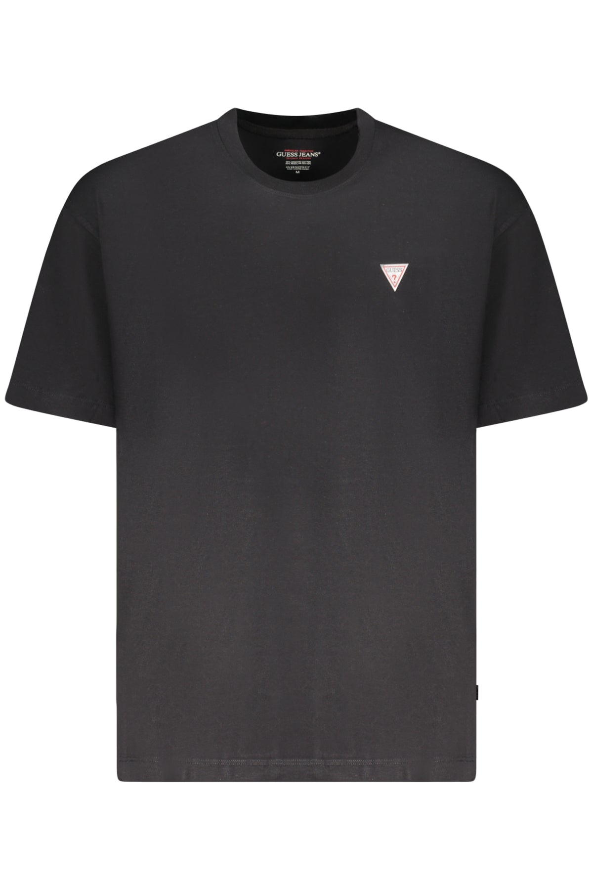 GUESS JEANS Short Sleeve T-shirt Men Black M4YI46K8FQ4