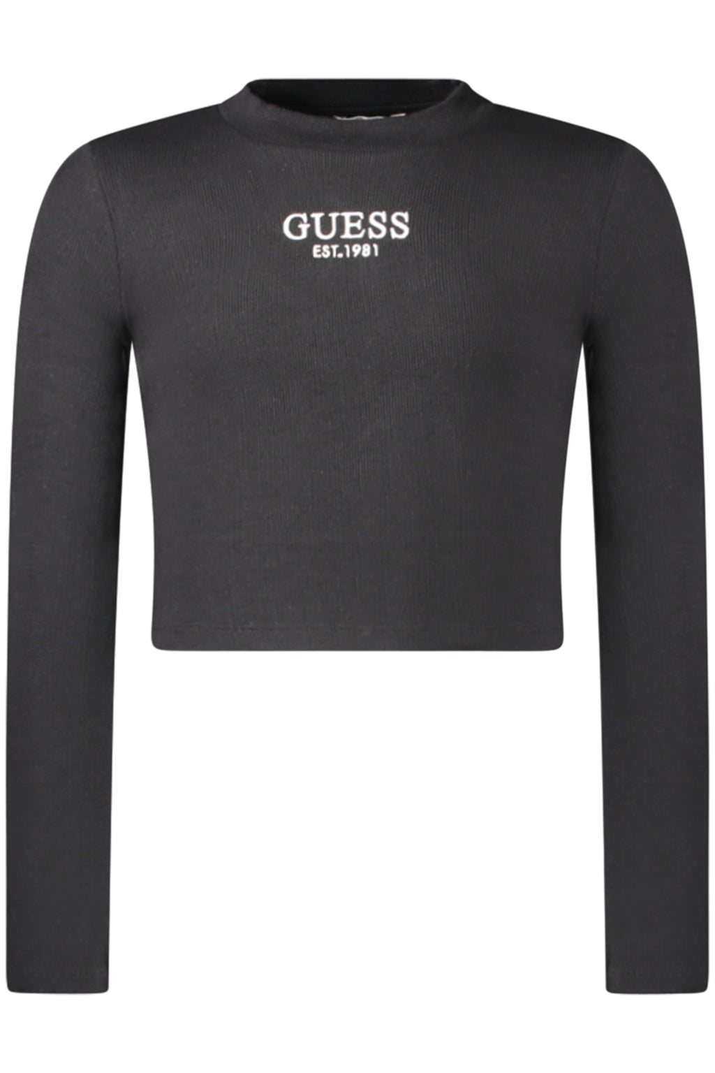 GUESS JEANS LONG-SLEEVED T-SHIRT FOR GIRLS BLACK