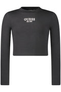 GUESS JEANS LONG-SLEEVED T-SHIRT FOR GIRLS BLACK