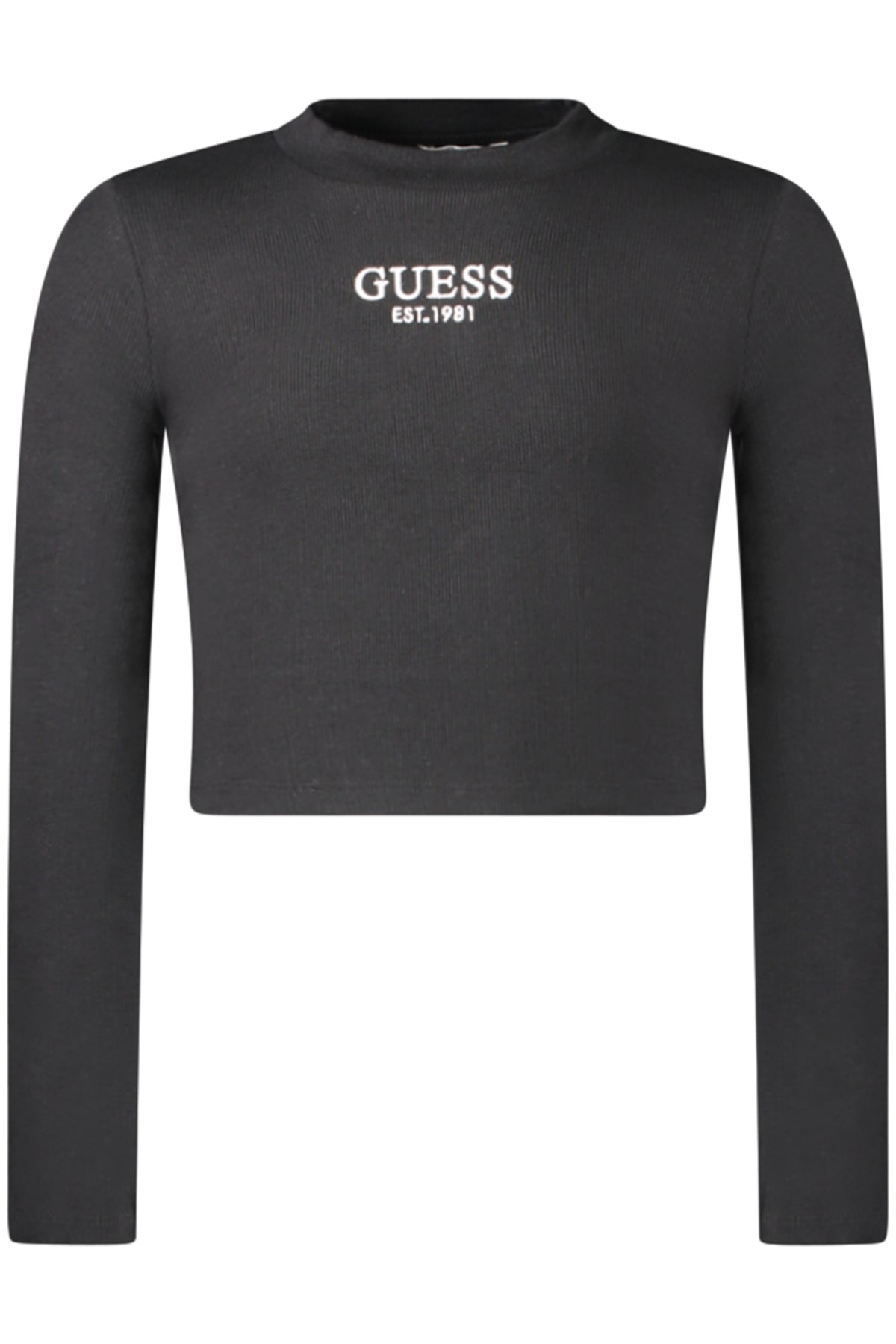 GUESS JEANS LONG-SLEEVED T-SHIRT FOR GIRLS BLACK