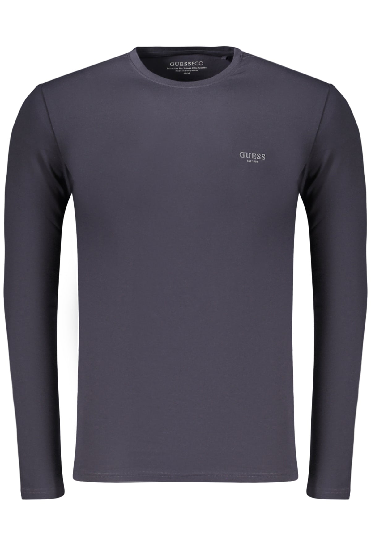 GUESS JEANS Men's Long-sleeved T-shirt Blue M6YI28K3733