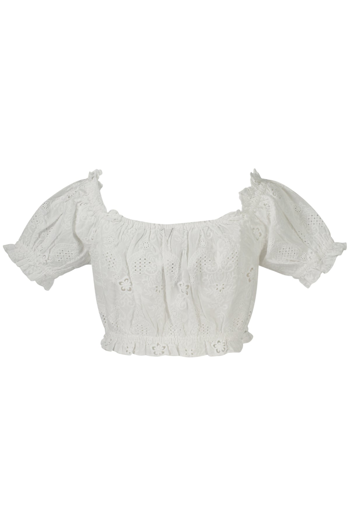 GUESS JEANS TOP WOMEN WHITE