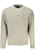 HUGO BOSS SWEATSHIRT WITHOUT ZIP MEN BEIGE