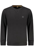 BOSS Hugo Men's Black Zip-up Sweatshirt 50509323WESTART