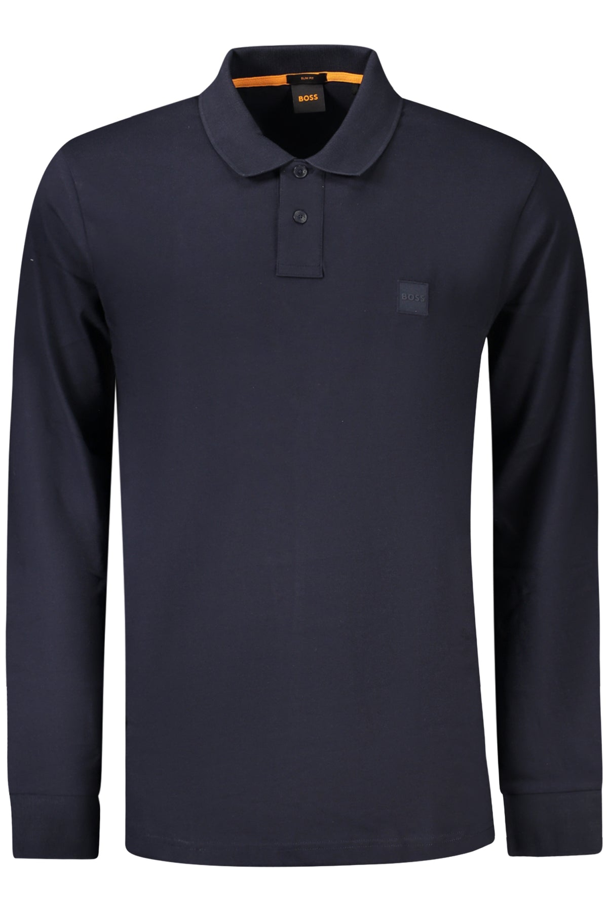 BOSS Hugo Men's Long-sleeved Polo Shirt Blue 50507704PASSERBY