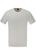 BOSS Hugo Men's Short Sleeve T-shirt White 50508243TEGOOD