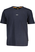 BOSS Hugo Men's Short Sleeve T-shirt Blue 50473278-TCHUP
