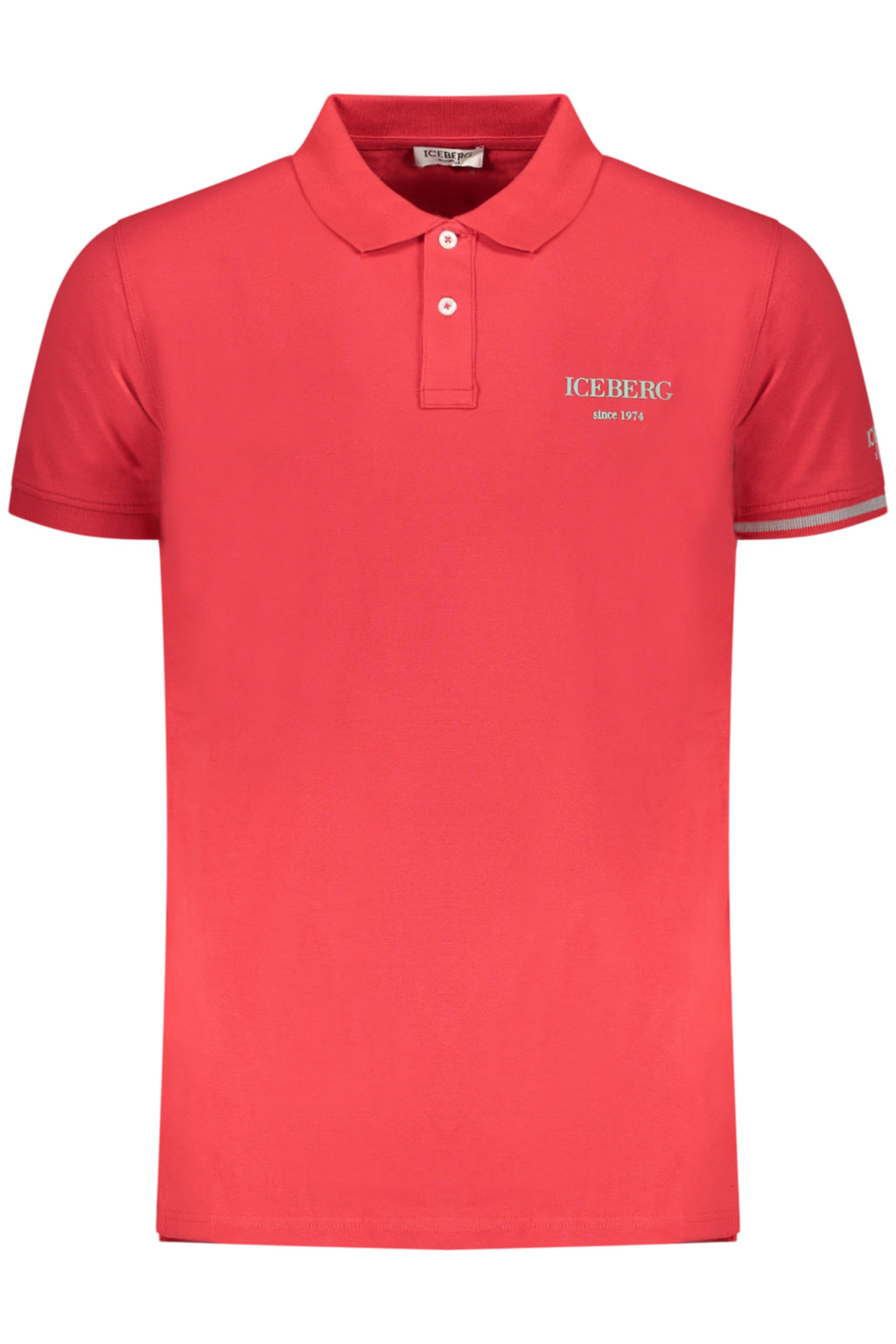 ICEBERG MEN'S SHORT-SLEEVED POLO SHIRT RED