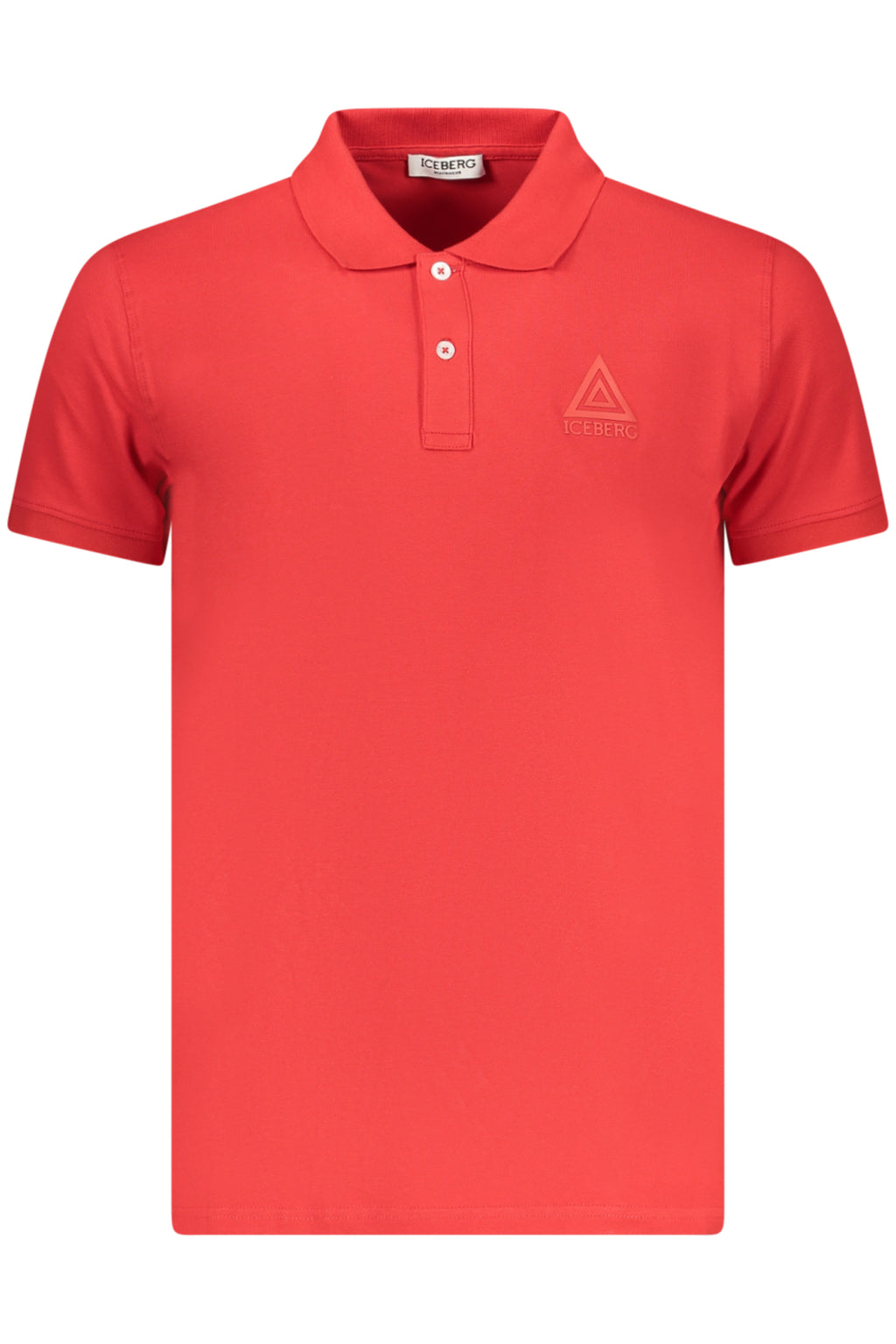 ICEBERG MEN'S SHORT-SLEEVED POLO SHIRT RED