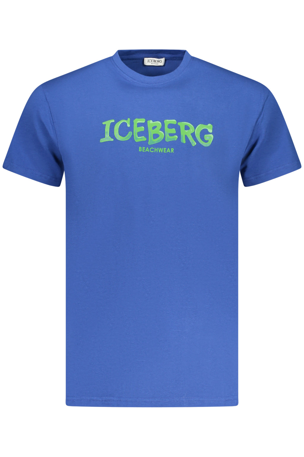 ICEBERG MEN'S SHORT-SLEEVED T-SHIRT BLUE