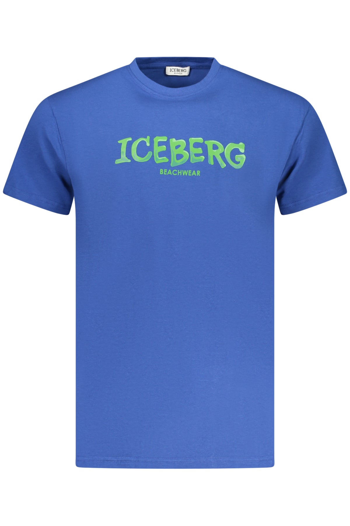 ICEBERG MEN'S SHORT-SLEEVED T-SHIRT BLUE