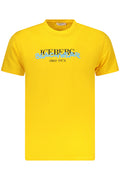 ICEBERG MEN'S SHORT-SLEEVED T-SHIRT YELLOW