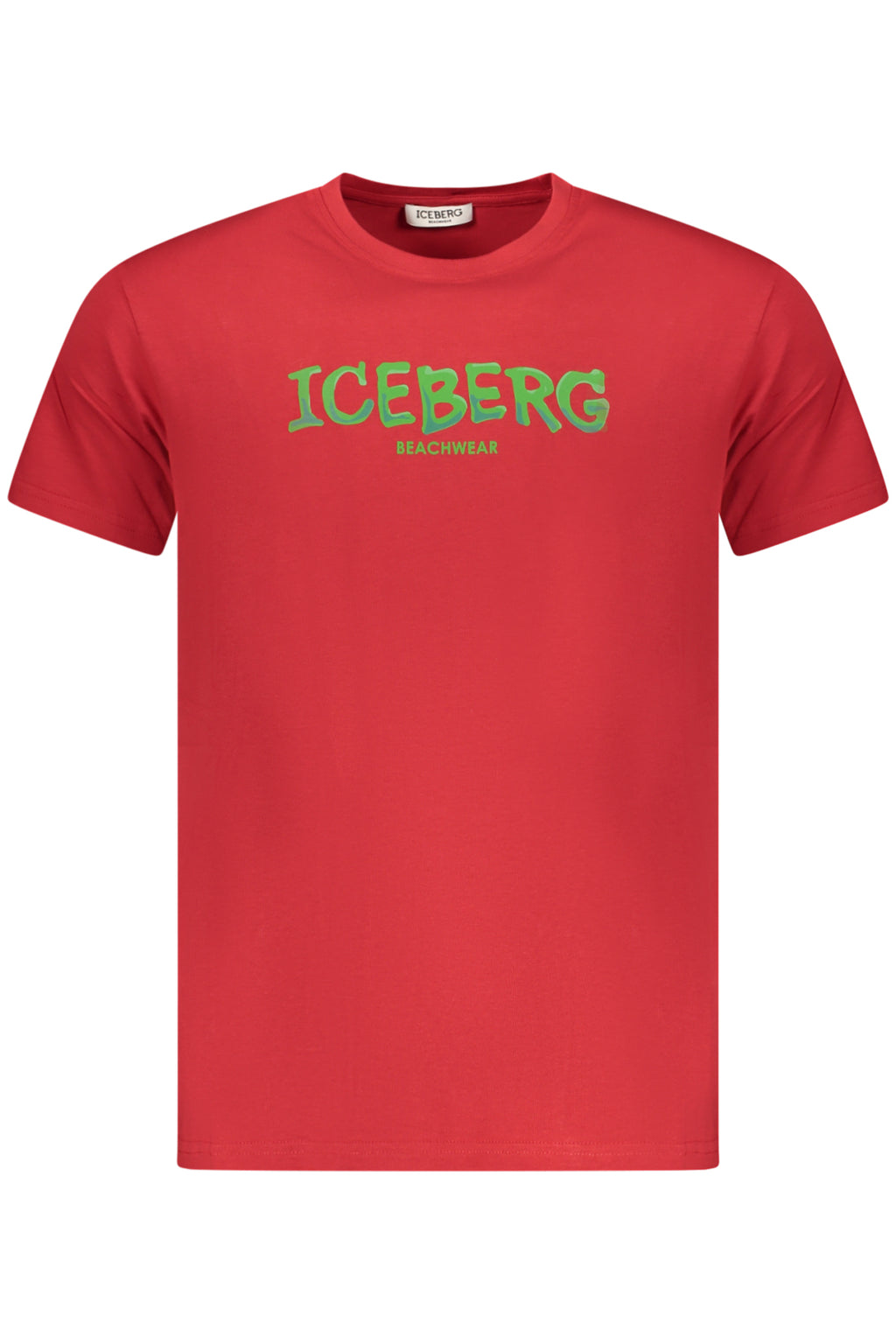 ICEBERG MEN'S SHORT-SLEEVED T-SHIRT RED