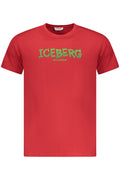 ICEBERG MEN'S SHORT-SLEEVED T-SHIRT RED