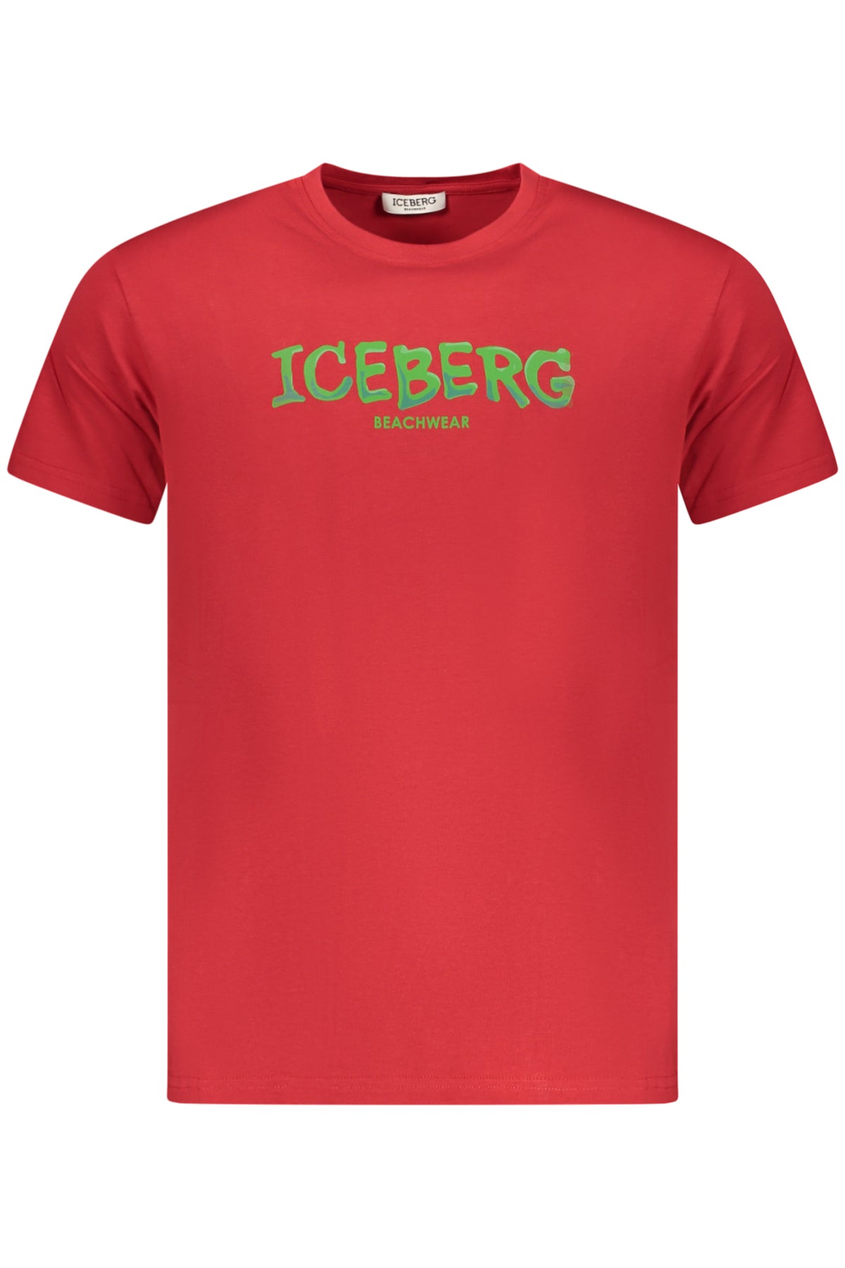 ICEBERG MEN'S SHORT-SLEEVED T-SHIRT RED