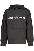 JORDAN Kids' Black Zip-up Sweatshirt 95D665