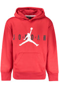 JORDAN Men's Red Zip-up Sweatshirt 95B910