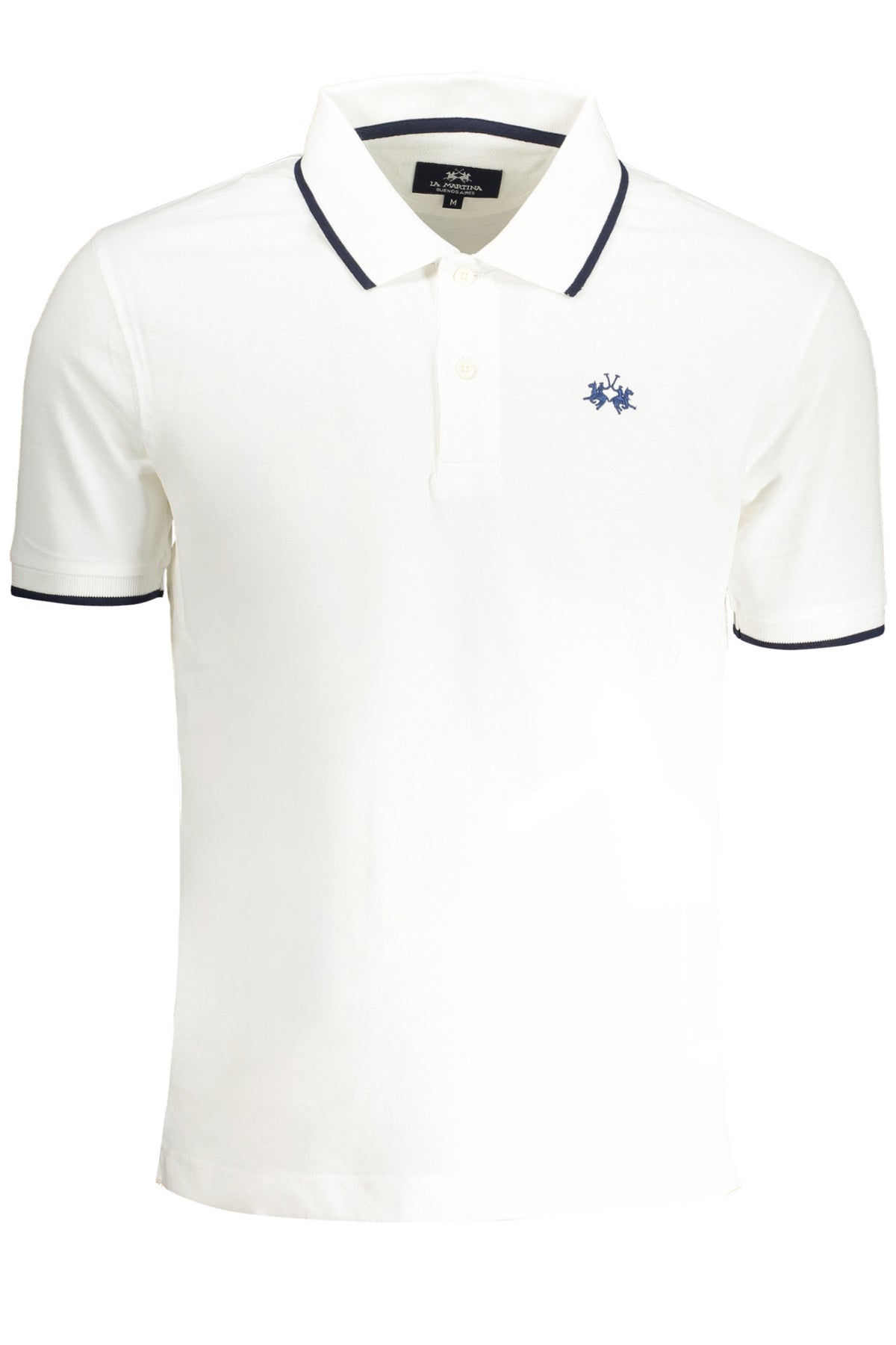 LA MARTINA MEN'S SHORT SLEEVE POLO WHITE