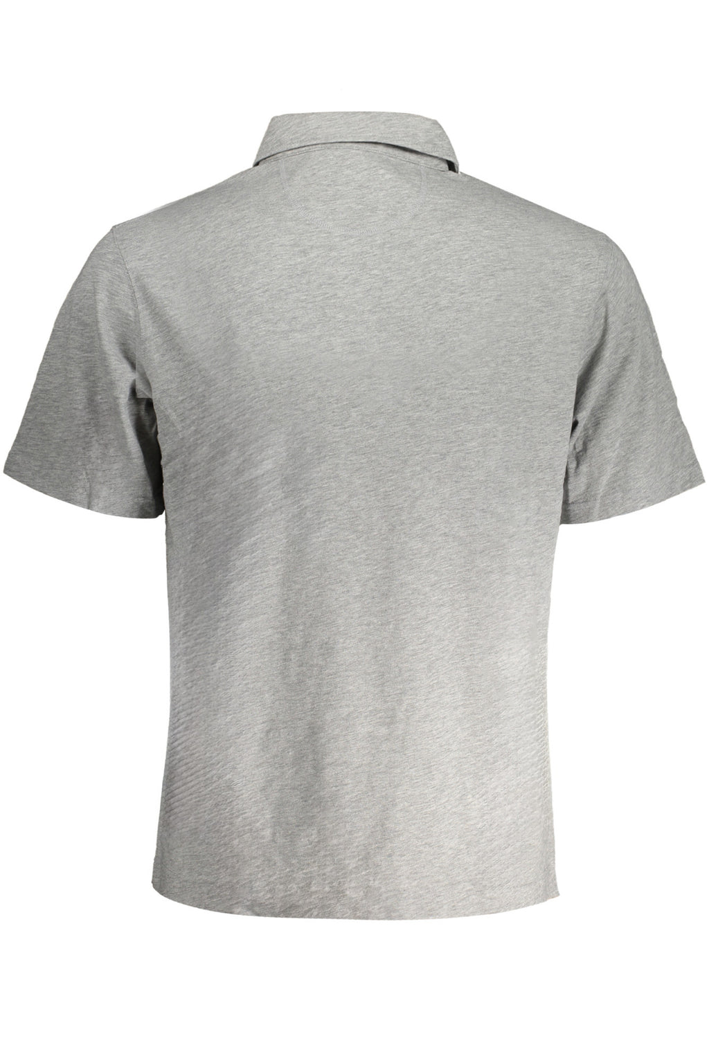 LA MARTINA MEN'S GRAY SHORT SLEEVED POLO SHIRT
