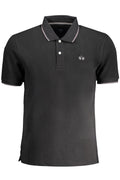 LA MARTINA MEN'S SHORT SLEEVE POLO BLACK